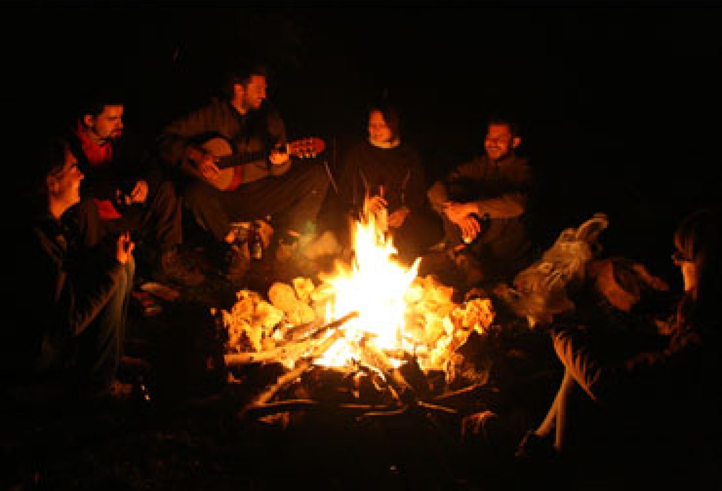 Cozy Campfire Evenings at The Nest Inn Resort